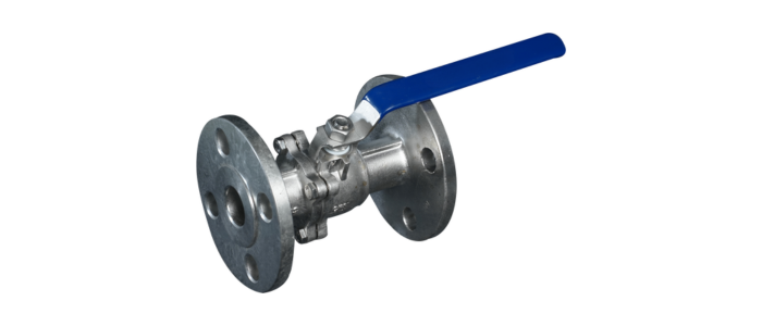 Stainless Steel 2pc Flanged End Ball Valve (Class 150)