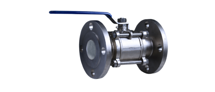 Stainless Steel 3pc Flanged Ball Valve (Class 150)