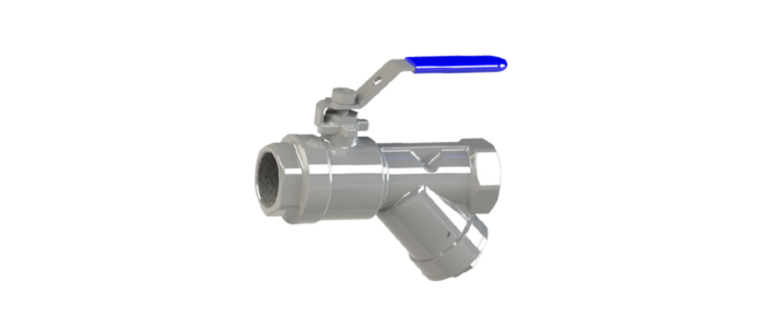 Stainless Steel Ball Valve With Y-Strainer Combination