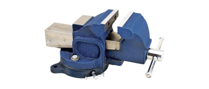 Bench Vice (Cast Iron) Heavy Duty Swivel Base