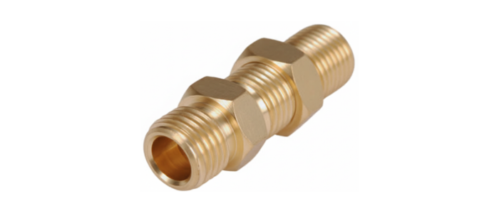 Brass Bulk-Head Union (BSP)