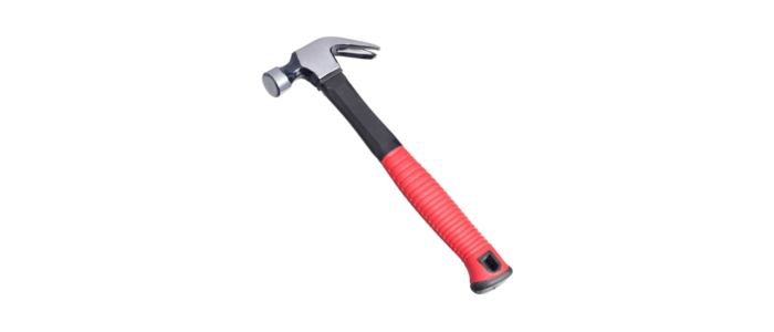 Claw Hammer (American Type) With Fibre Glass Handle
