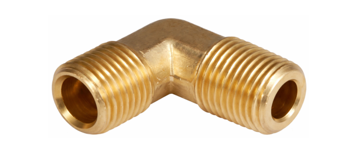 Brass Connector Elbow Male