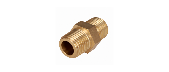 Brass Hex Nipple (BSP)