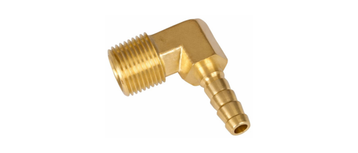 Brass Hose Elbow