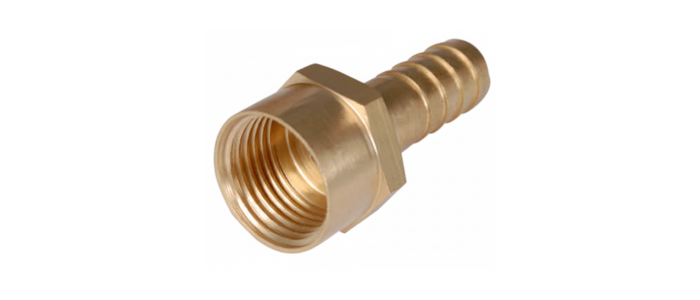 Brass Hose Nipple Female