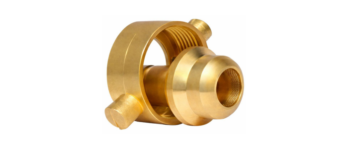 Brass Hose Nut Nipple Set