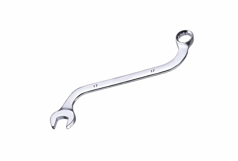 Obstruction S-Type Combination Open & Ring End Spanner
