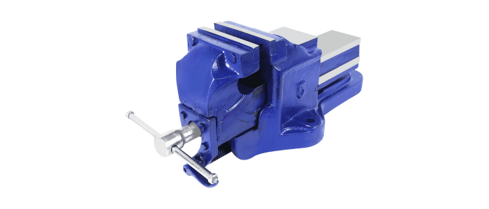 Bench Vice Double Rib Quick Action