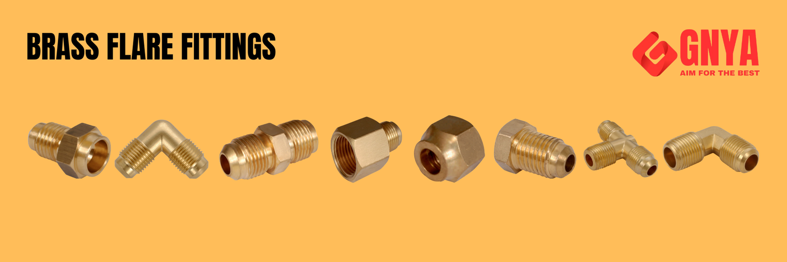 BRASS FLARE FITTINGS