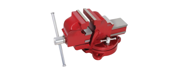 Bench Vice Double Rib (SG Iron) Heavy Duty Swivel Base