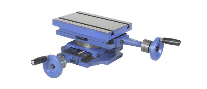 Compound Sliding Table with Calibrated Wheel & Swivelling Table 320