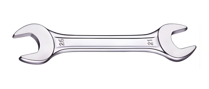 Double Open End Spanner Recessed Panel