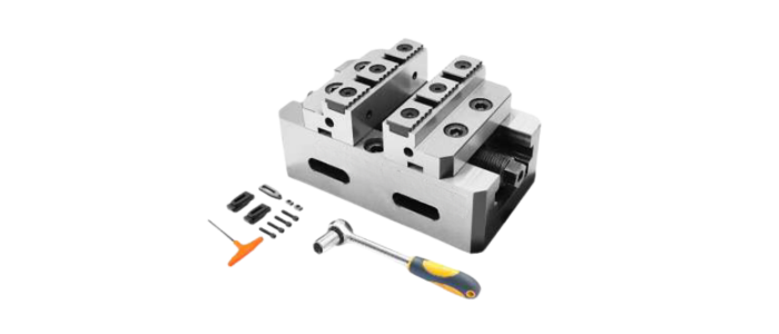 Precision Self Centering 5 Axis Vise