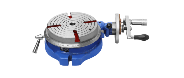Rotary Horizontal Milling Table With Indexing Device