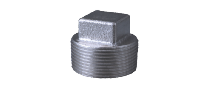 Stainless Steel Square Plug (ISO - 4144)