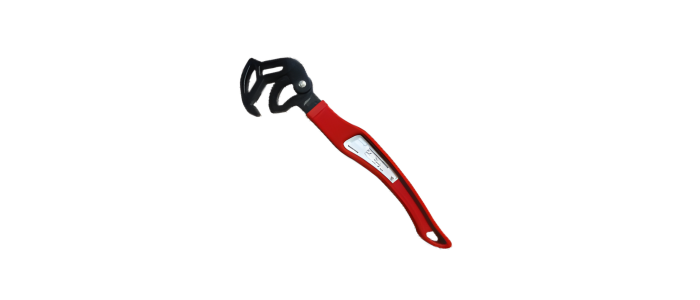 GY-547 Adjustable Pipe Wrench With Aluminium Handle