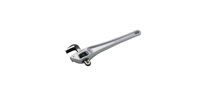 GY-348 Aluminum Handle Corner Pipe Wrench 90° (Heavy Duty)