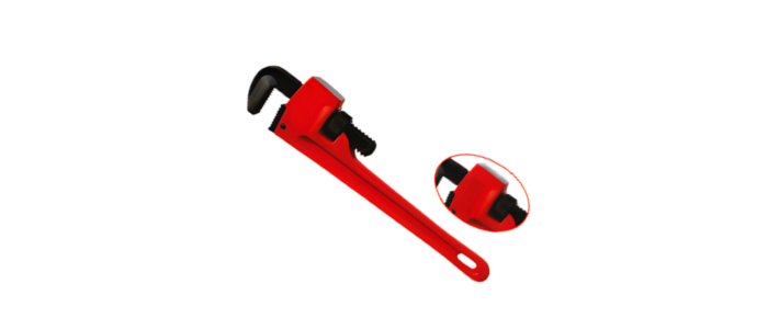 GY-476 Pipe Wrench With Hammer