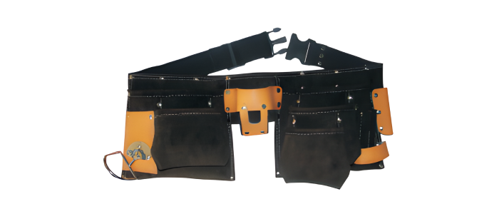 GY–OT1304 Heavy-Duty Suede Leather Tool Belt