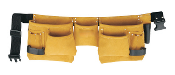 GY–OT1300 Heavy-Duty Suede Leather Tool Belt