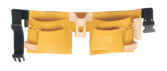 GY–OT1310 Heavy-Duty Suede Leather Tool Belt