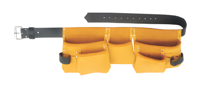 GY–OT1316 Professional Full Grain Leather Tool Belt