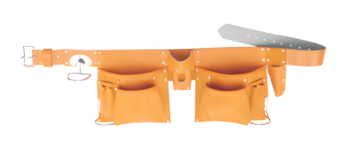 GY–OT1323 Two-Tone Professional Leather Tool Belt