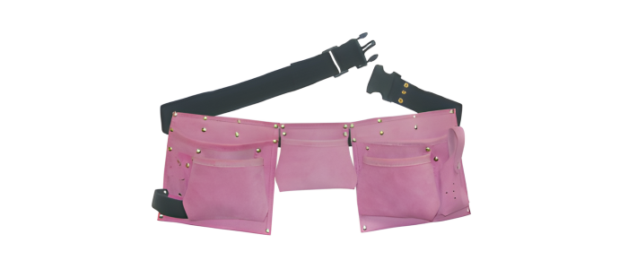 GY–OT1322 Two-Tone Professional Leather Tool Belt